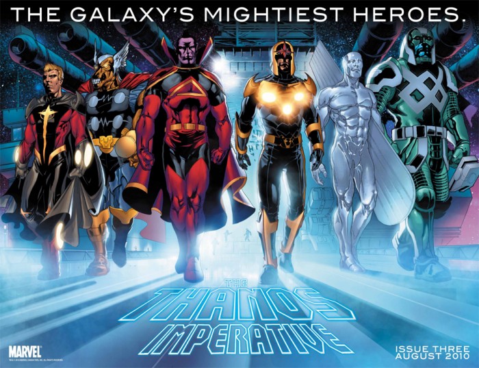 the galaxy's mightiest heroes