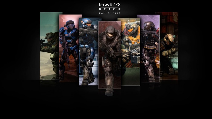 halo reach - 7 members