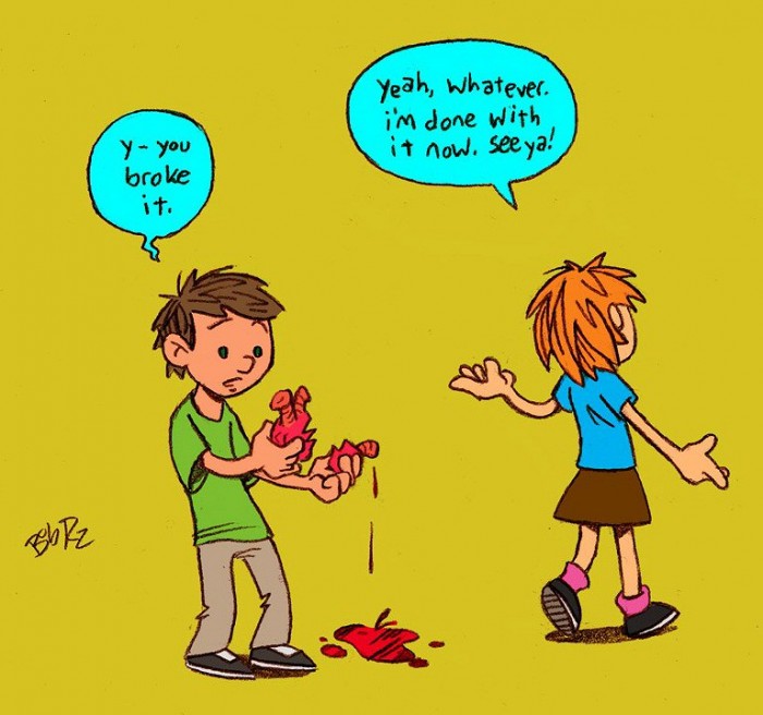 you broke my heart