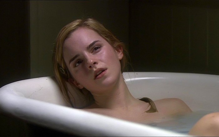 emma watson in the tub