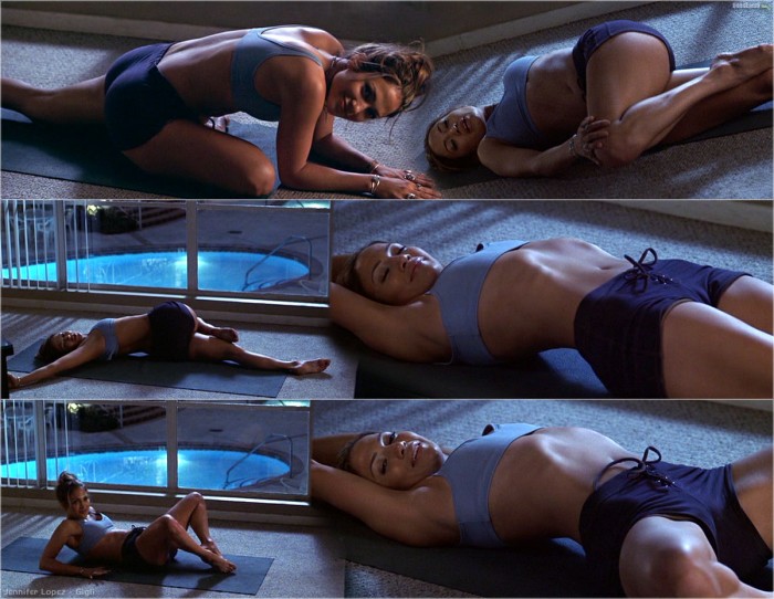 jennifer lopez - working out