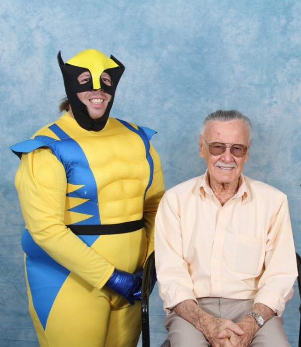 stan lee and wolverine