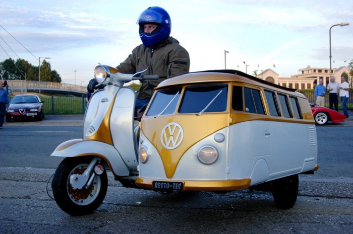 VW bus scooter