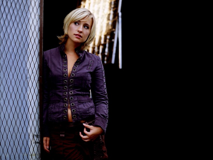 allison mack - is that a belly ring