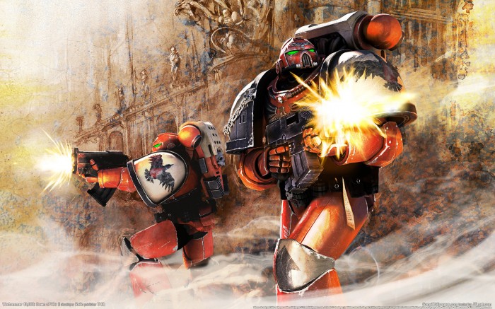 space marines on the move