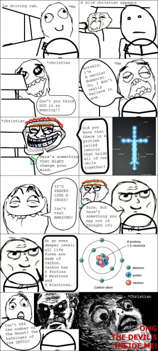 how to out science a christian