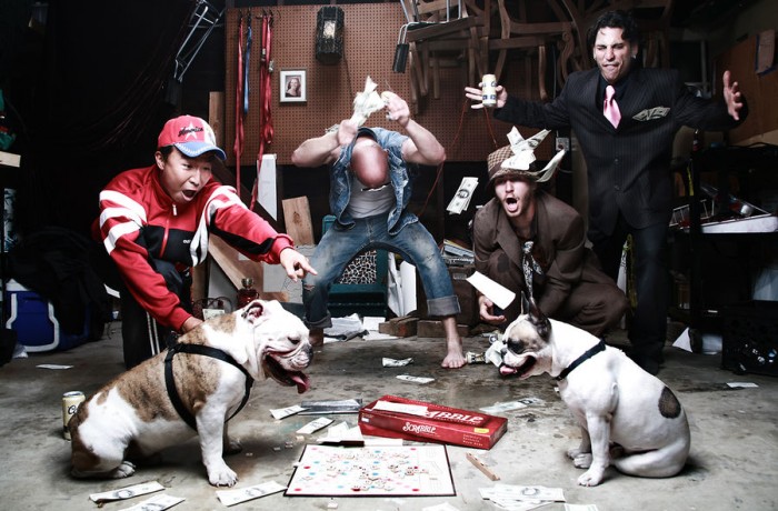 scrabble dog fight