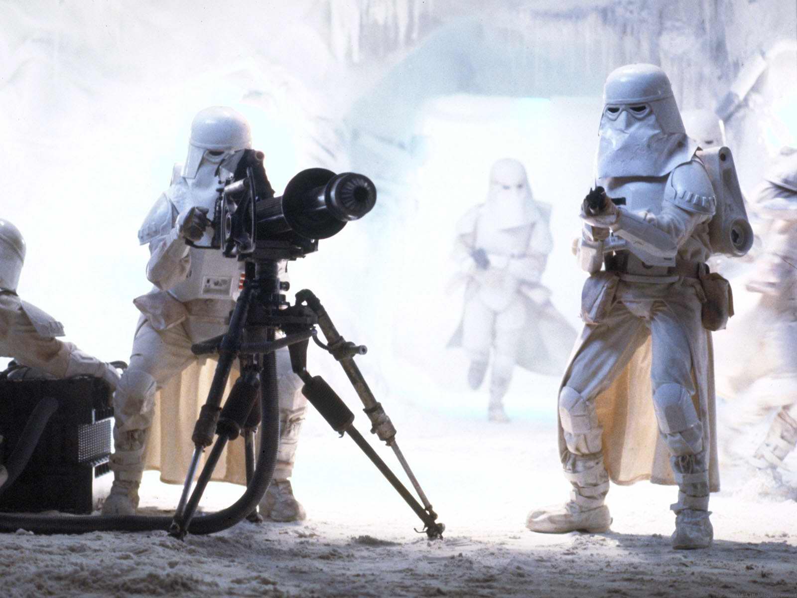 snow storm troopers