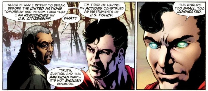 superman hates america