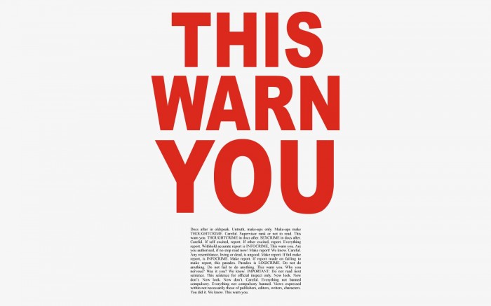 this warn you