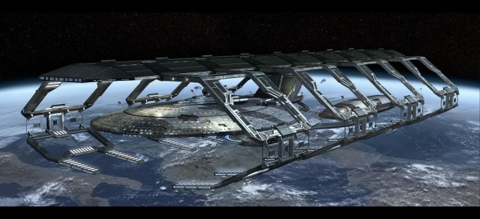 enterprise ncc-1701d in star dock