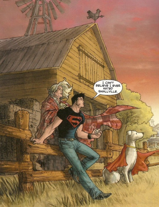 Superboy hated smallville