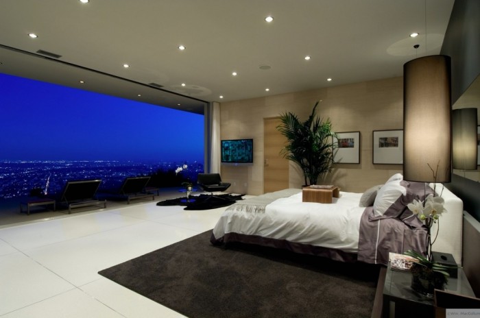 bedroom with a view