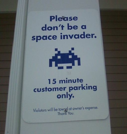 dont be a space invader