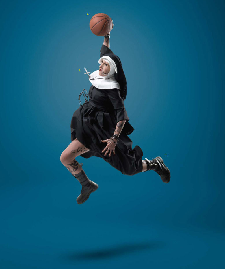 dunking nun « MyConfinedSpace