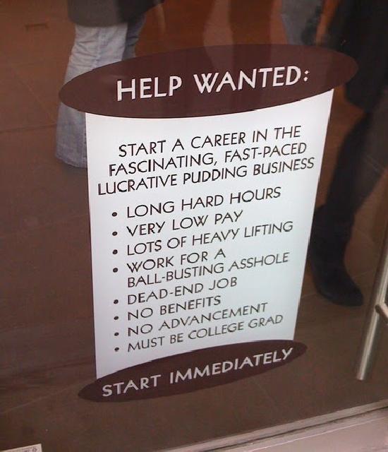 help wanted