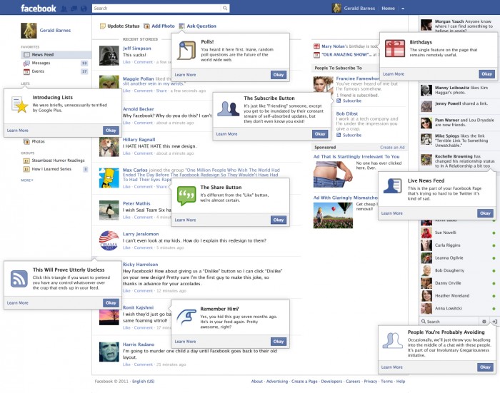 honest facebook