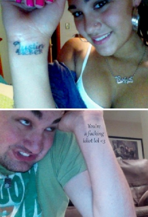 idiot tattoo