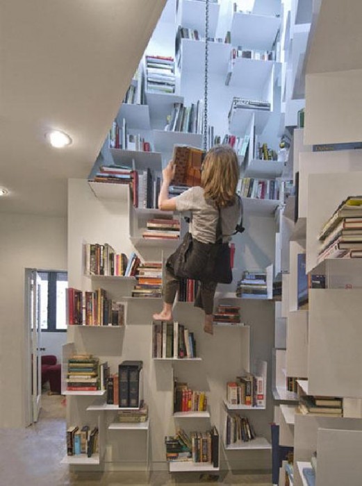 modern home bookcase