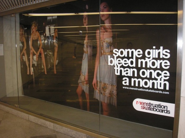 some girls bleed more than once a month