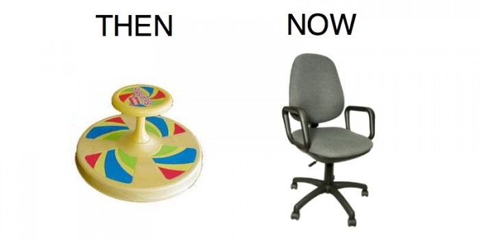 then vs now - seating