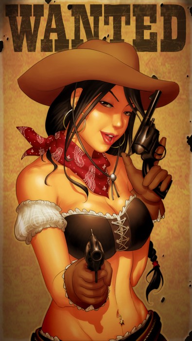 wanted cowgirl