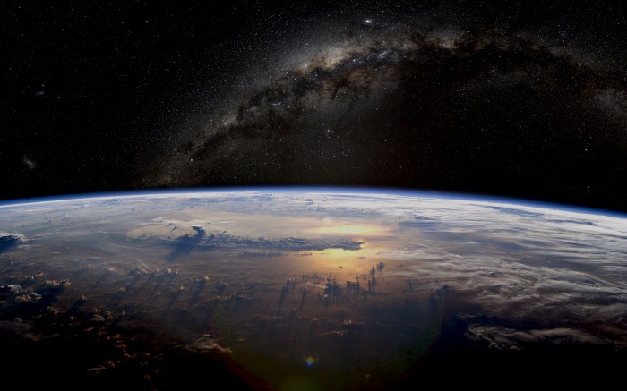 earth sunset