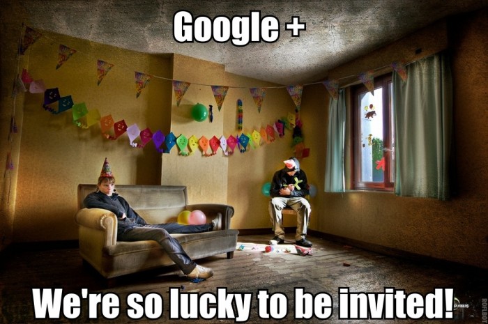 google plus - we are so lucky