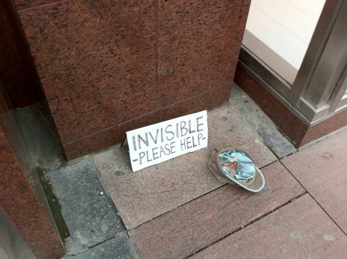 invisible - please help