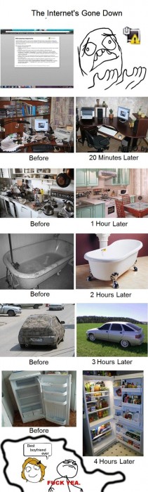 the internet is down