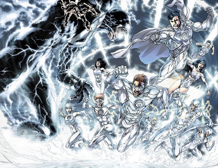 the white lanterns
