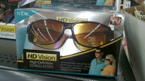 HD Vision glasses