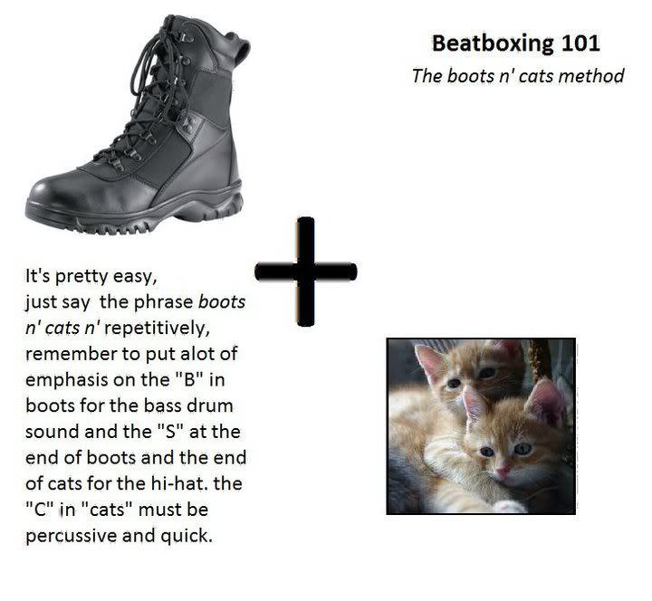 beatboxing 101 boots n cats MyConfinedSpace MyConfinedSpace