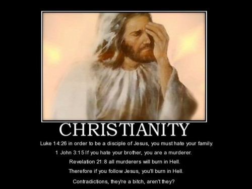 christiantity - contradictions