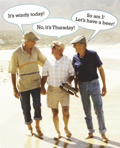 seniors love beer