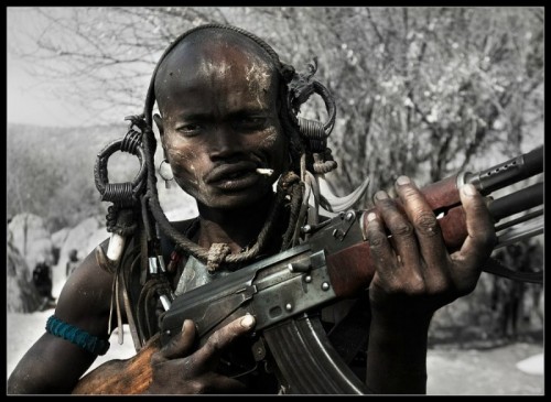 african soldier