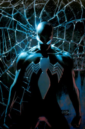 black spider-man