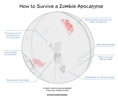 how to survive a zombie apocalypse