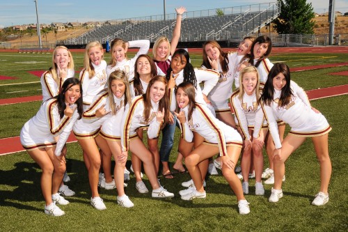 sexy highschool cheerleaders