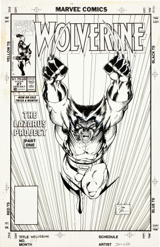 wolverine comic covers