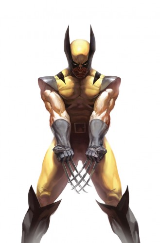 wolverine shows his claws