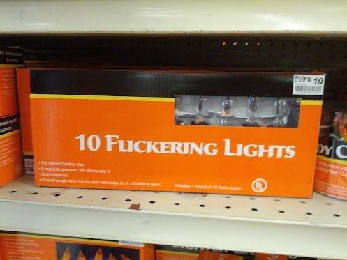 10 fuckering lights