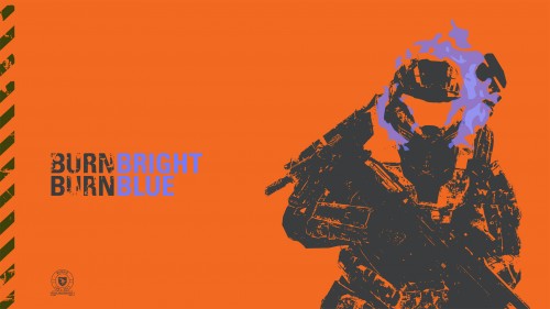 halo - burn bright, burn blue