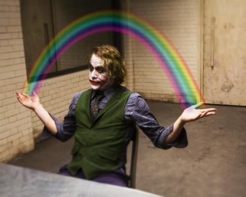 joker has rainbow