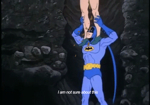 batman is not sure about this.gif