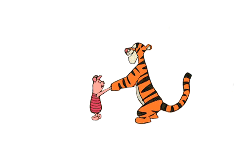 tigger and piglet dance.gif tigger and piglet dance.gif