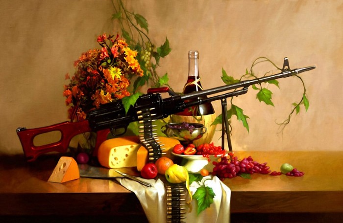wine, cheese and machine guns.jpg