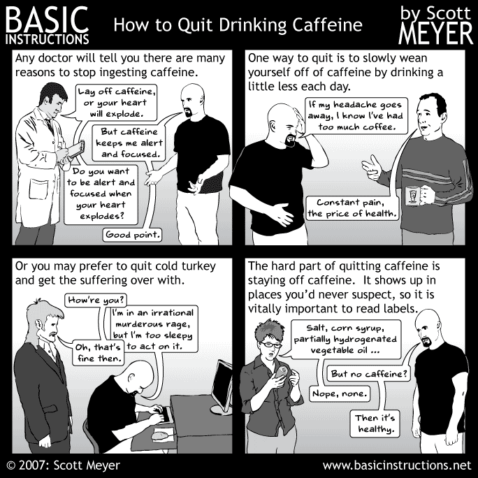 how to quit drinking caffeine.gif