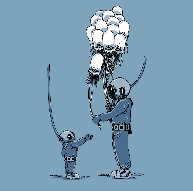 underwater balloons.gif