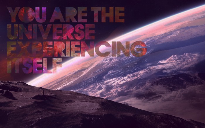 you are the universe experiencing itself.jpg